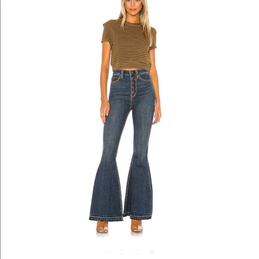 Free people flare jeans